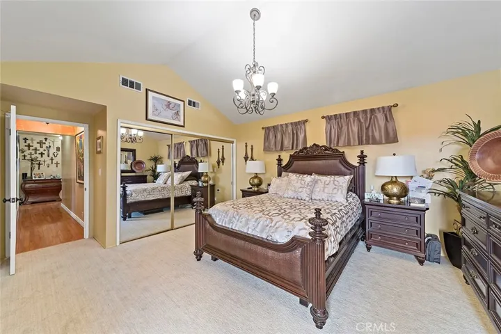 High Ceiling in Main Bedroom