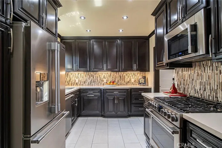 Tile Floor in Kitchen