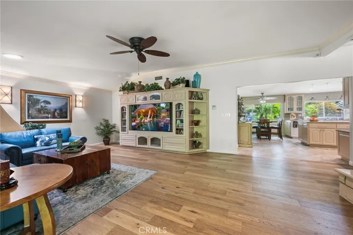 Another look at the spacious family room.