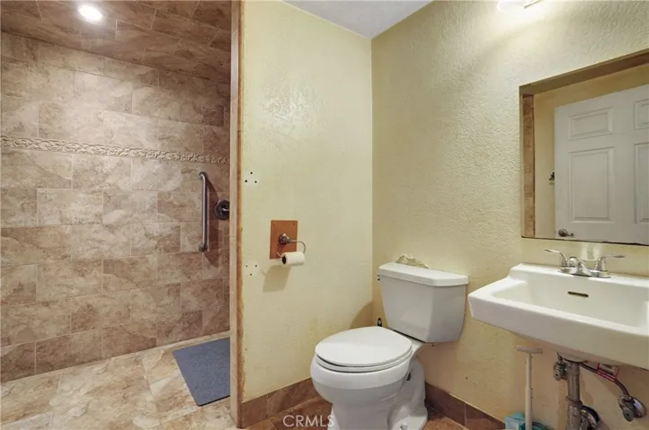Garage bathroom
