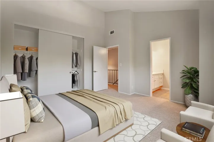 Primary Bedroom - Virtually Staged