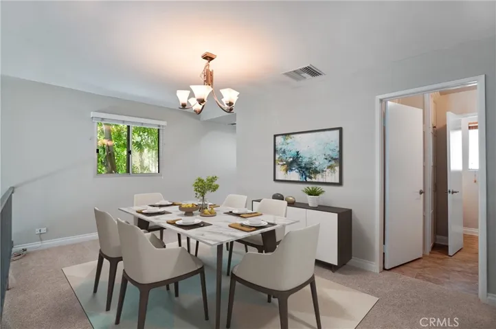 Dining Room - Staged