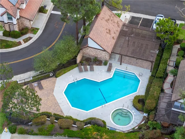 Overhead community pool