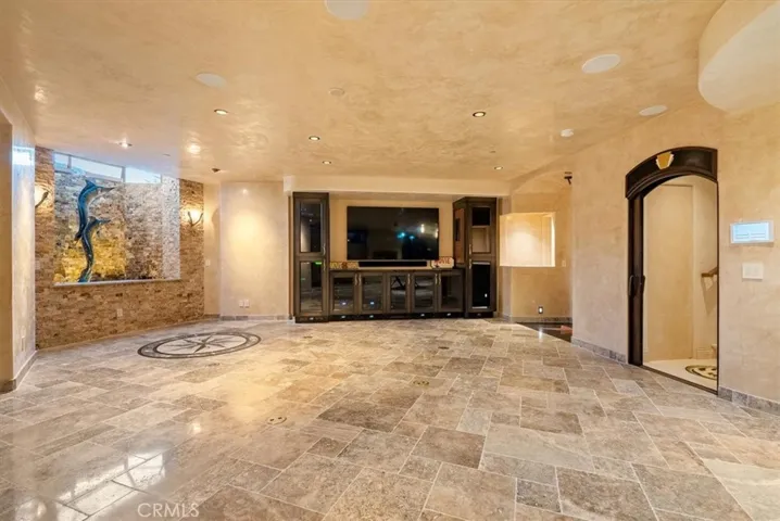 Entertainment Area complete with Bronze water feature