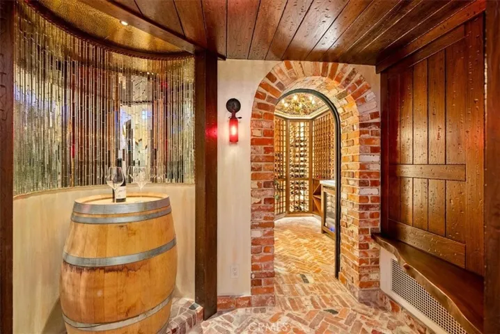 Entrance into the Wine Cellar