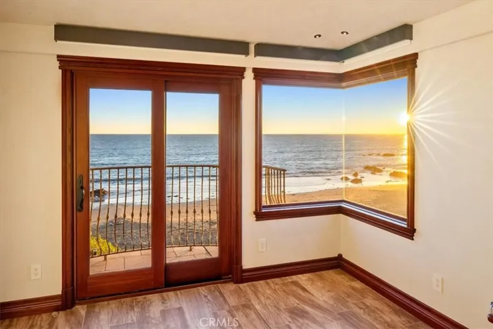 ..or their ocean view patio.