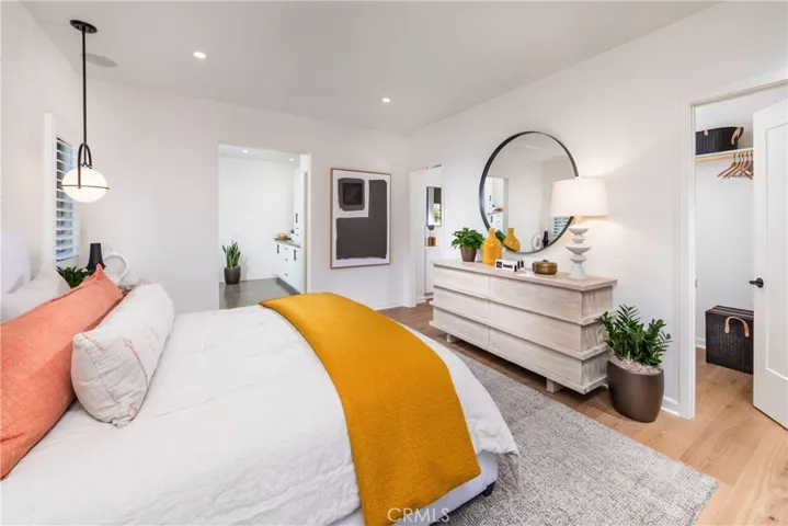 Plan 1 Model Home Primary Bedroom