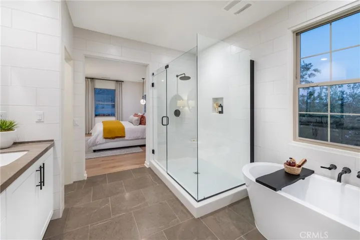 Plan 1 Model Home Primary Bathroom