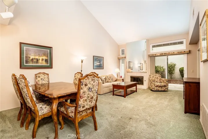 Dining Area Next to the Living Room