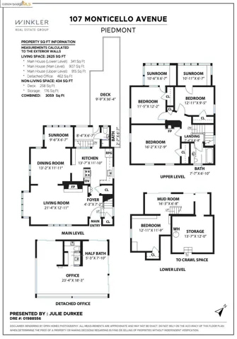107 Monticello Ave, Piedmont, California 94611
