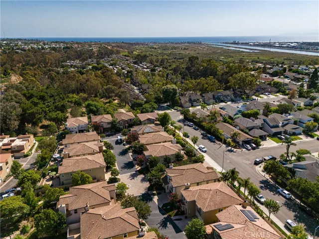 Drone View of Ocean and Nature Parks close by