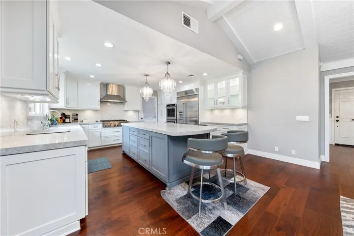 They say the Kitchen is the Heart & Soul of Every Home... and this State-of-the-Art Custom Designed Sexy Kitchen will make your heart skip-a-beat <3