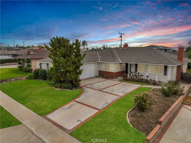 Another beautiful So Cal Sunset welcomes you home! A world of possibilities await the lucky buyer of this magnificently redesigned home.