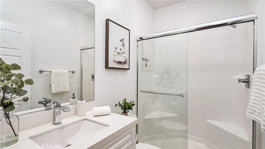 Main Level with walk in shower with ease