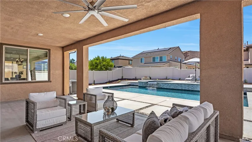 Wrap around covered patio $30K upgrade