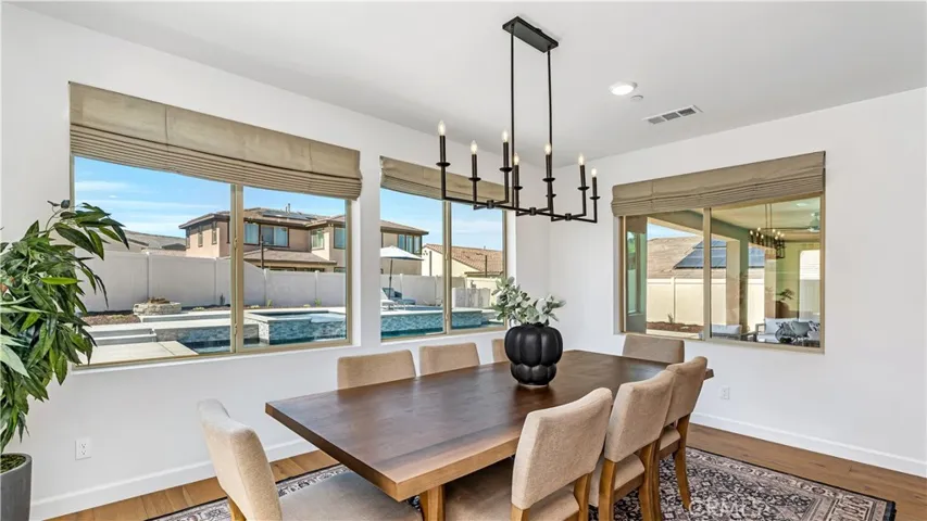 Dining with views of the Pool