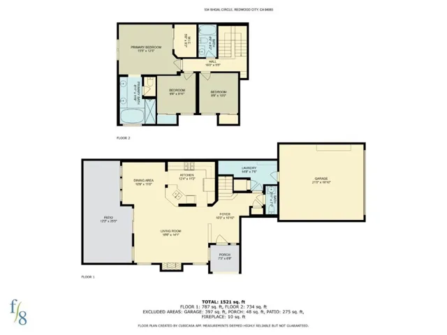 534 Shoal Circle, None, California 94065