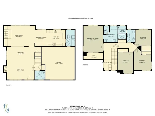 536 Hopkins Street, Menlo Park, California 94025