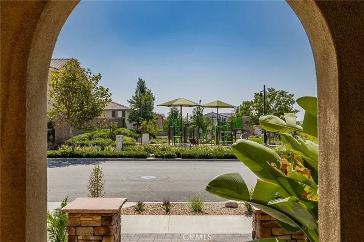 Park from front door