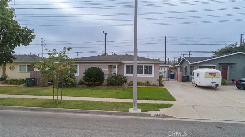 Front of the house view