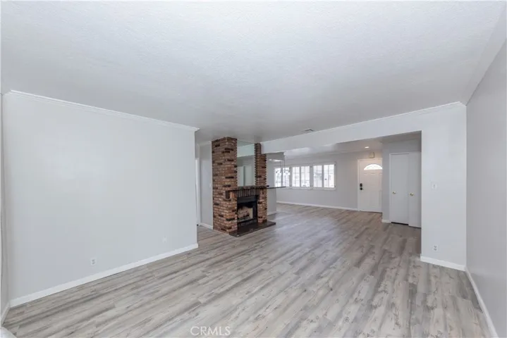 Another view of the family room with the upgraded