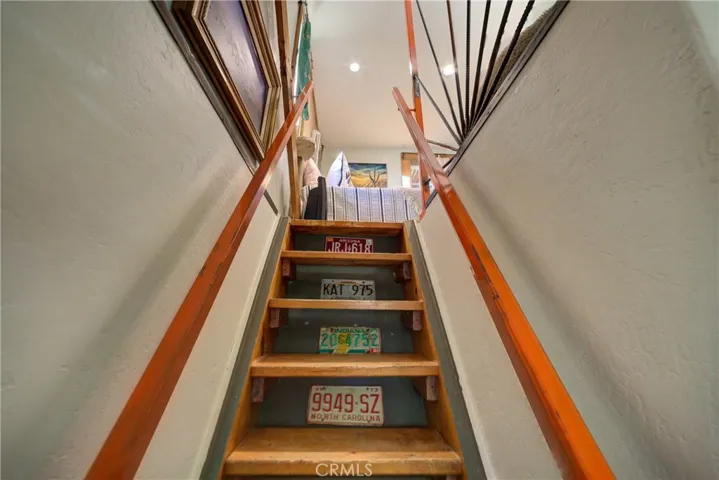 Stairs to bedroom