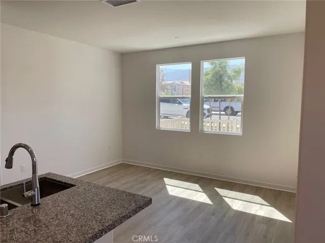 Kitchen open to Living Area