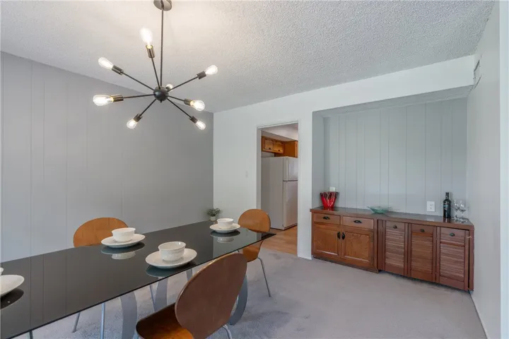 Large dining area.