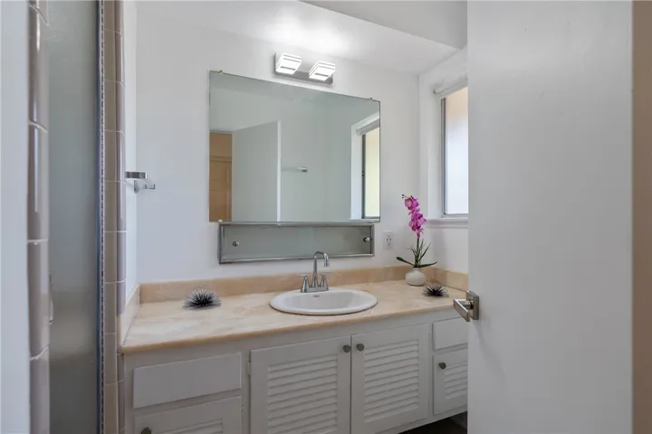 Primary bathroom.