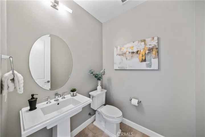 Main floor powder room