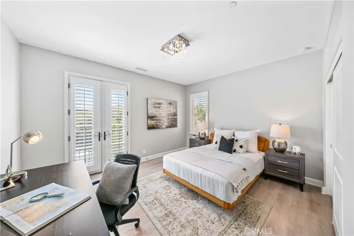 Spacious 3rd bedroom with Juliet balcony doors
