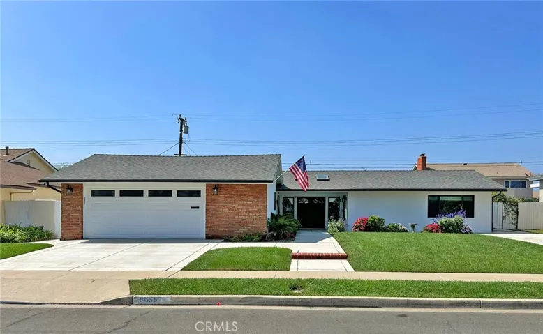 Beautiful curb appeal is obvious with this gorgeous, meticulously maintained and beautifully upgraded 4 bed, 2 bath home located in the beach-close Treasure Cove neighborhood with award winning Gisler Elementary.   Automated sprinkles, automatic front lighting, welcoming covered front patio with skylights and room for seating, newer concrete driveway and walkways, beautiful landscaping, and much more all welcome you to your stunning new home.