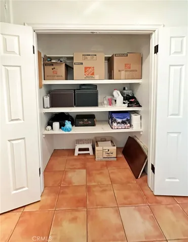 Extra deep storage closet with two raised panel doors gives this home more storage space.