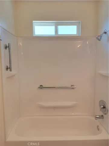 spacious bathroom tub shower