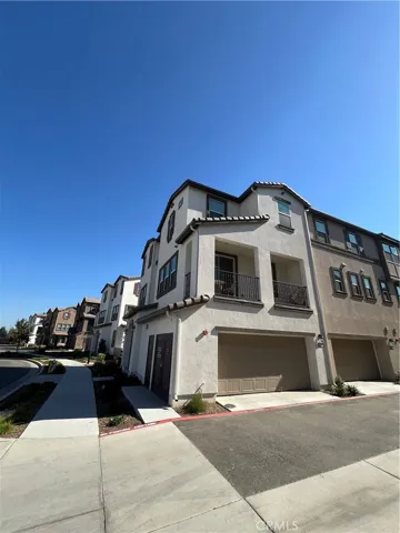 Garage and balcony