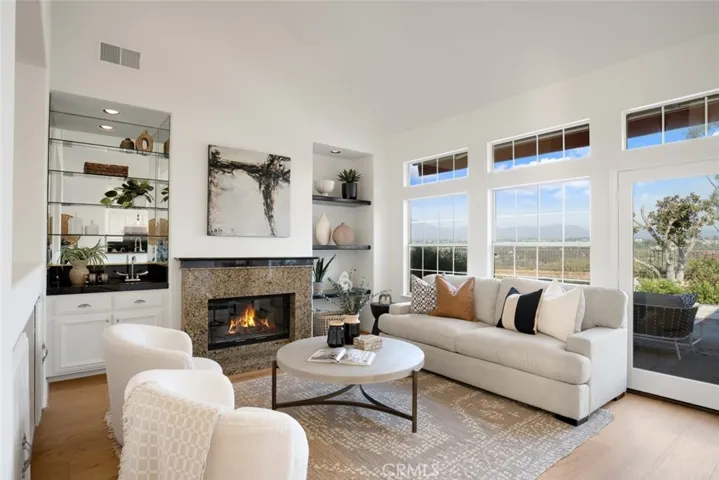 Family room with view to backyard