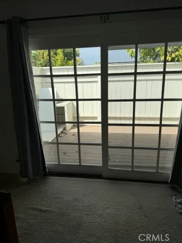 Patio opposite Master Bed Room