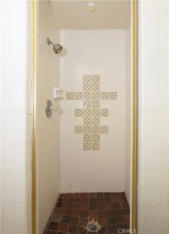 Downstairs 3/4 bath with walk in shower