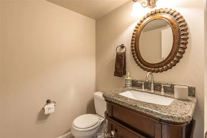 Downstairs Powder Room.