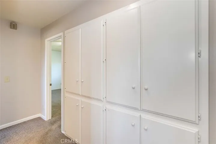 Upstairs storage