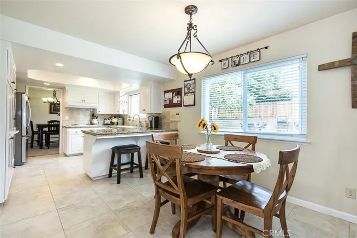 Breakfast nook.