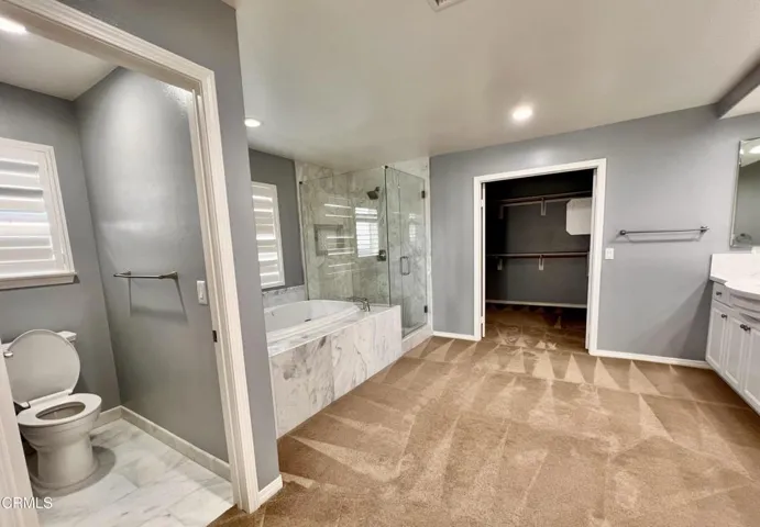 Master bath & closet