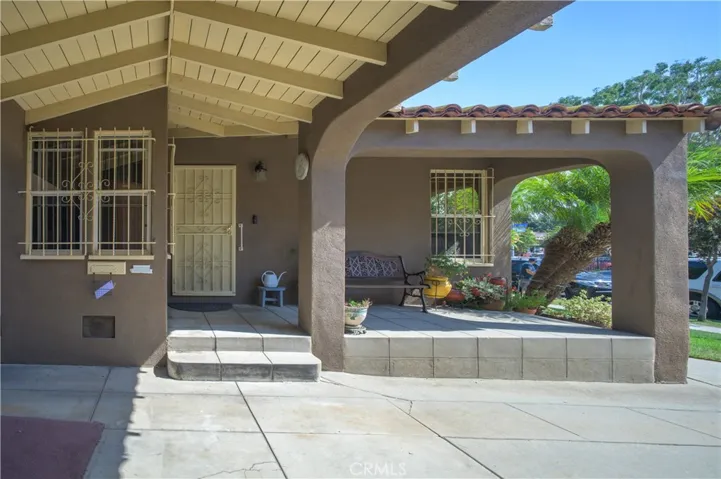 Front Carport and Porch