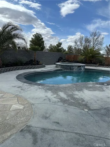 pool and jacuzzi