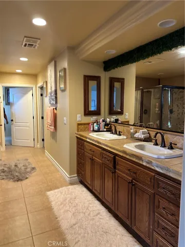Master Bathroom  double vanity