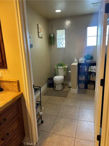 upstairs bathroom #3 toilet.