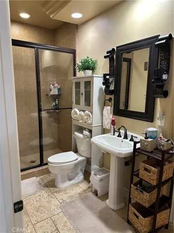 Down stairs bathroom