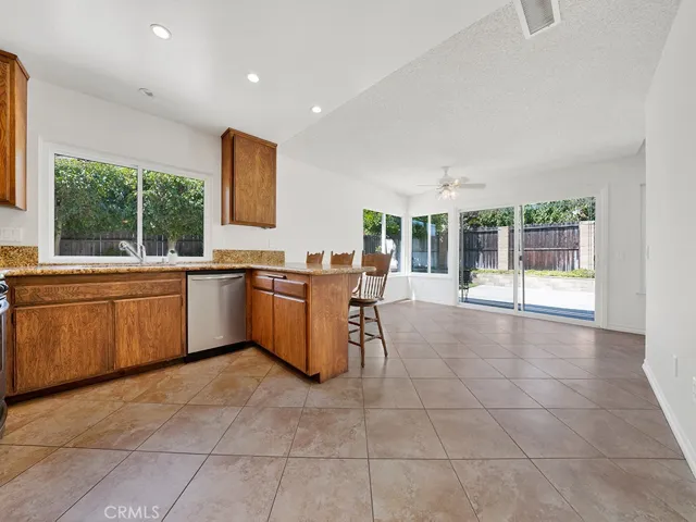 Another view of your open kitchen are so you can see that you can host all of your family gatherings.