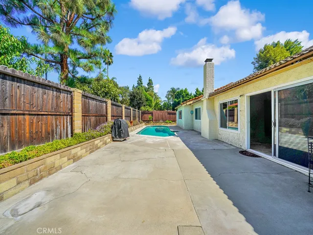 Pool- very easily fenced if necessary.