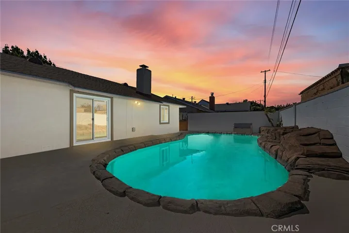 Twilight Pool View